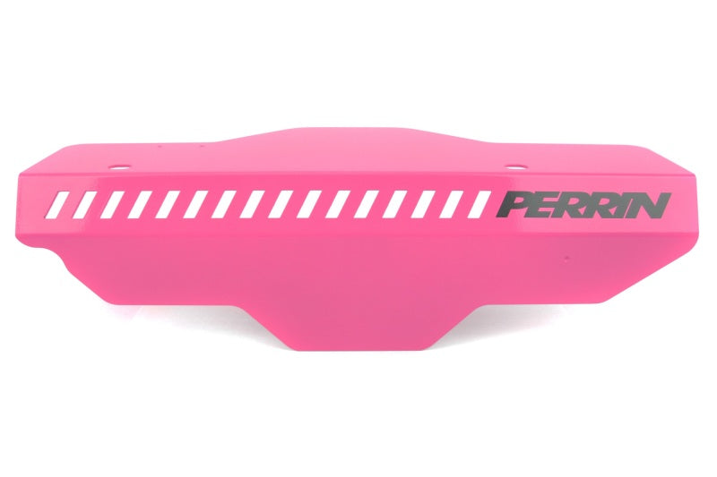 PERRIN 02-14 Subaru WRX / 04-21 STI / 08-11 Impreza Pulley Cover - Hyper Pink