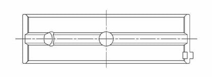 ACL Chevy V8 4.8/5.3/5.7/6.0L Race Series Standard Size Main Bearing Set - CT-1 Coated