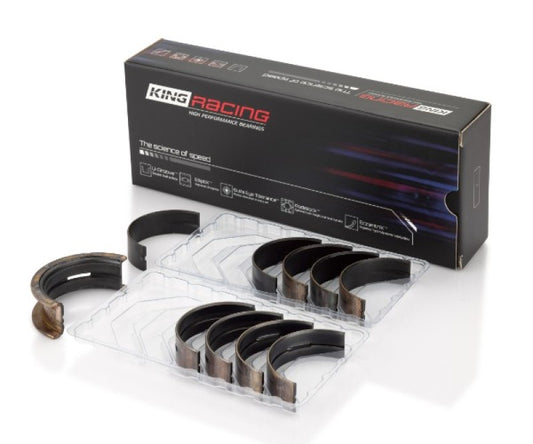 King Engine Bearings Ford Mustang 302 Coyote Performance Main Bearing Set - Size +.026mm
