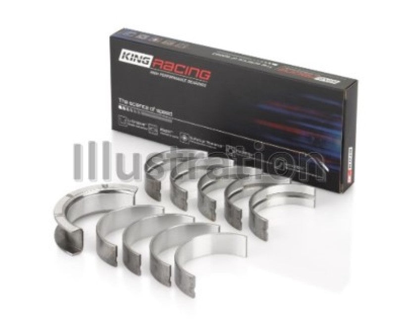 King Engine Bearings Ford 281 4.6L SOHC 16V Performance Main Bearing Set - Size STD