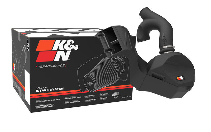 K&N 2021+ Ford F150 V6-3.5L/2.7L F/I Aircharger Performance Intake