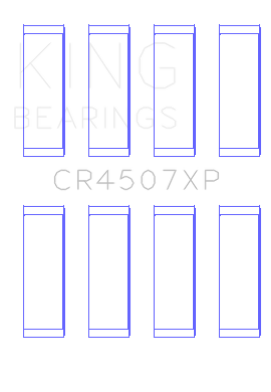 King Engine Bearings Mazda L3-VDT MZR Performance Rod Bearing Set - Size STD