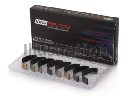 King Engine Bearings Mitsubishi 4G63/4G64 6 Bolt 1st Gen DSM Performance Rod Bearing Set - Size STD