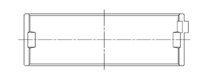 ACL Mazda 4 B6/BP/BP-T 1.6/1.8L .025mm Oversized High Performance Main Bearing Set
