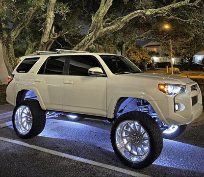 Oracle LED Illuminated Wheel Rings - Double LED - White