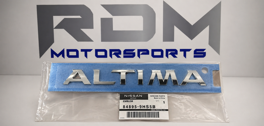 Nameplate - Nissan Altima Emblem (84895-9HS5B) 2016-2018 Nissan Altima