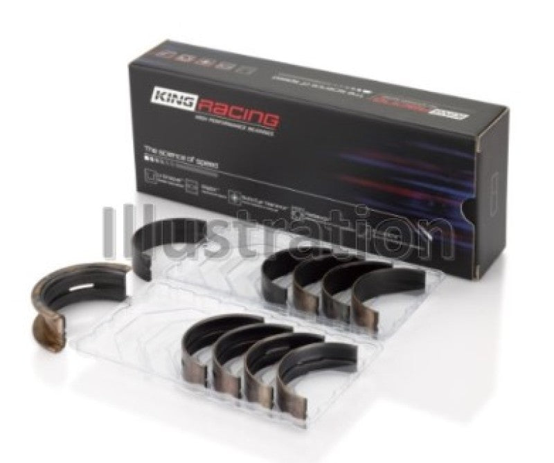 King Engine Bearings Ford 302 CID Coyote (Size STD) Performance Coated Main Bearing Set - Size STD
