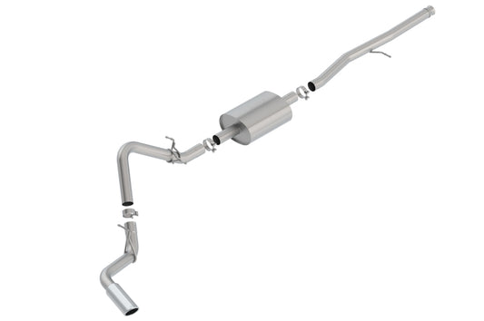 Borla 2019 Silv/Sierra C/B Exhaust S-Type 1500 5.3L V8 AT 2&4WD EC STB(78.8) CC SB(69.3) 147.4 WB