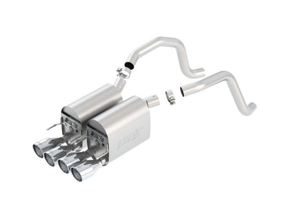 Borla 05-08 Corvette Coupe/Conv 6.0L/6.2L 8cyl 6spd RWD Touring SS Exhaust (rear section only)