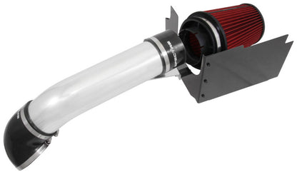 Spectre 99-07 GM Truck V8-4.8/5.3/6.0L F/I Air Intake Kit - Clear Anodized w/Red Filter