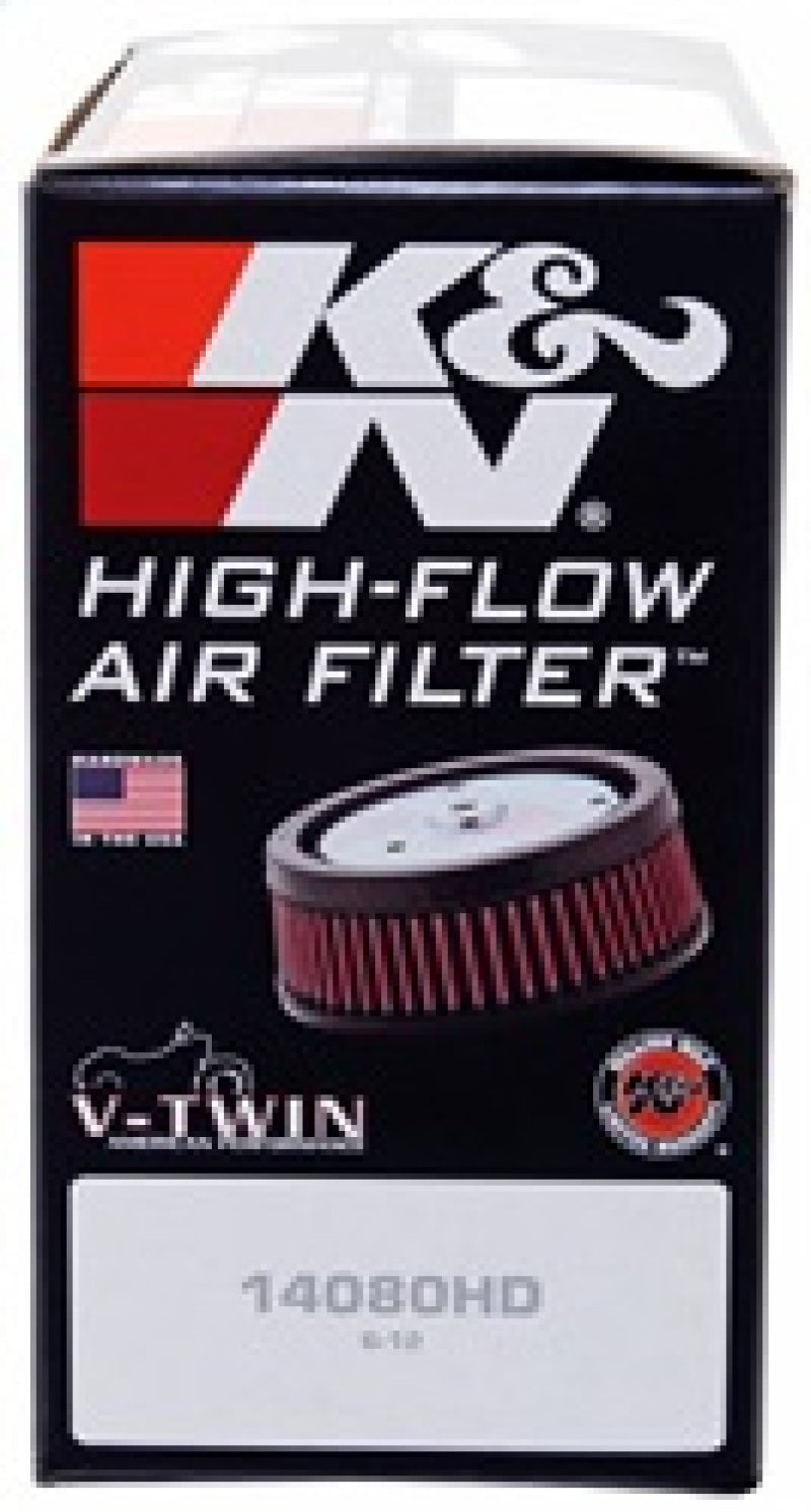 K&N Replacement Air Filter 5.5in Top OD x 6in Base OD x 2.313in H for Harley Davidson