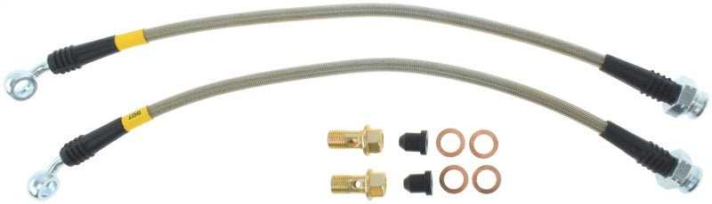 StopTech 09+ Nissan GTR Stainless Steel Rear Brake Lines