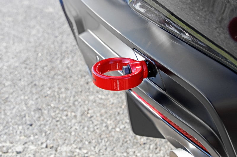 PERRIN 20-25 Toyota Supra Tow Hook Kit (Rear) - Red