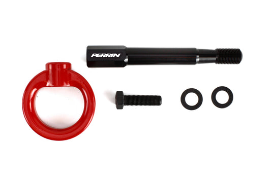 PERRIN 18-21 Subaru WRX & STI / 13-25 BRZ / 17-20 Toyota 86 Tow Hook Kit (Front) - Red