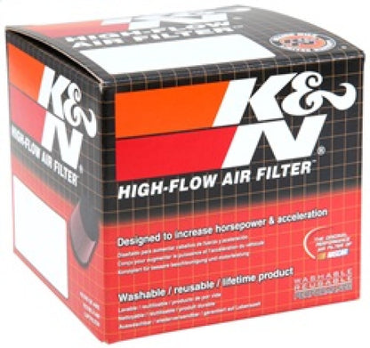 K&N Universal Rubber Filter 2 inch Top OD / 3.5 inch Base OD / 2.25 inch Flange ID / 4 inch Height