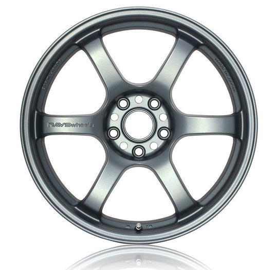 Gram Lights 57DR 18x9.5 +22 5x114.3 Gun Blue 2 Wheel