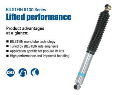 Bilstein 5100 Series 96-04 Toyota Tacoma Rear Right 46mm Monotube Shock Absorber