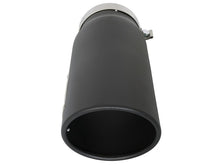 Load image into Gallery viewer, aFe Power MACH Force-Xp 5in In x 6in Out x 15in L Bolt-On 409 SS Exhaust Tip - Black