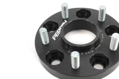 PERRIN 17-21 Honda Civic Si / 22-26 Acura Integra 64.1mm 5x114.3 Wheel Spacers 20mm - Pair