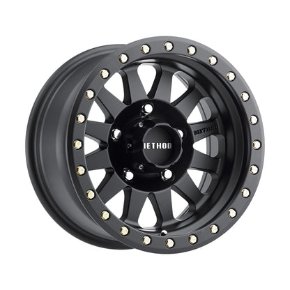 Method MR304 Double Standard 17x8.5 0mm Offset 5x5.5 108mm CB Matte Black Wheel