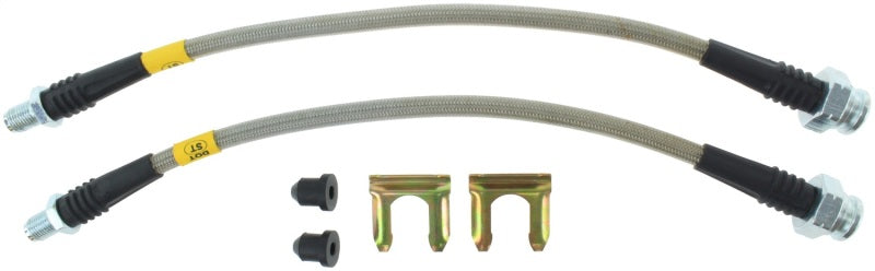 StopTech 89-98 Nissan 240SX (300ZX Upgrade) Rear Stainless Steel Brake Lines