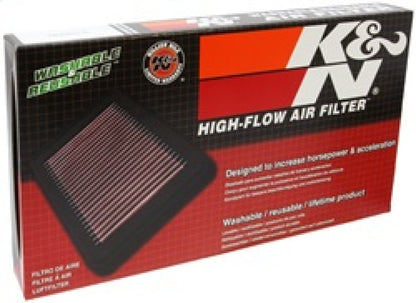 K&N 97-96 Ford 4.9L/5.0L / 87-97 5.8L/7.5L Drop In Air Filter