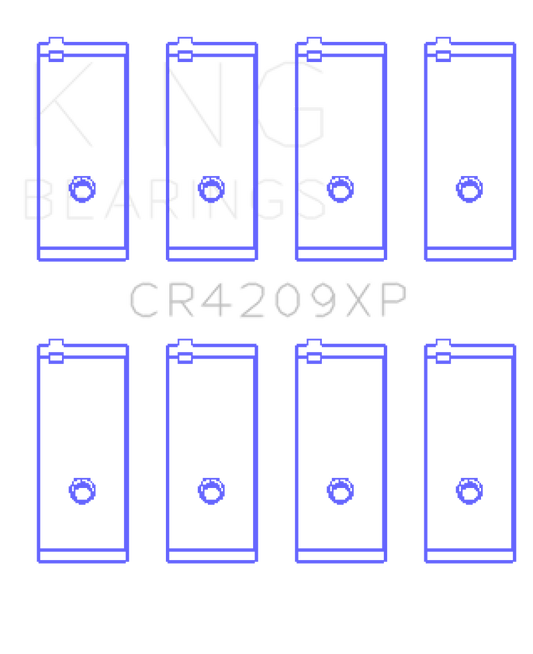 King Engine Bearings Toyota 3SGTE Performance Rod Bearing Set - Size STD