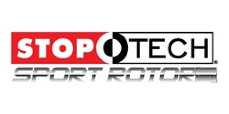 StopTech 06-09 Honda Civic Ex/Si Slotted & Drilled Right Rear Rotor