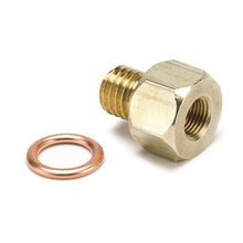 Load image into Gallery viewer, Autometer Metric Electric Temperature or Pressure Adapter - 1/8in NPT to M12x1.75