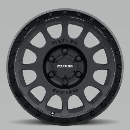 Method MR305 NV 16x8 0mm Offset 6x5.5 108mm CB Double Black Wheel