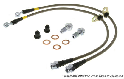 StopTech 08-10 EVO X AWD Stainless Steel Rear Brake Lines